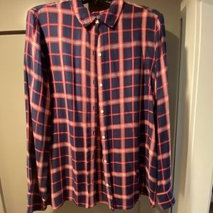 Classic fit button down top